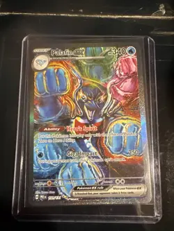 PokÃ©mon TCG Palafin EX Prismatic Evolutions Holo Card 151/131 - Image 1