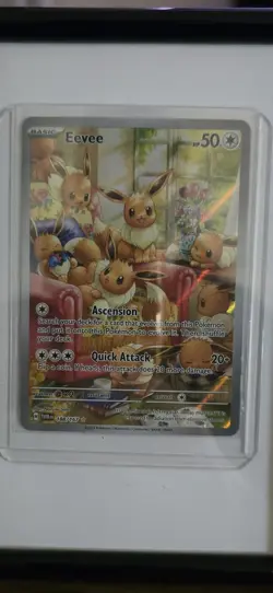 PokÃ©mon Eevee Scarlet & Violet Twilight Masquerade Card 188/167 - Image 2
