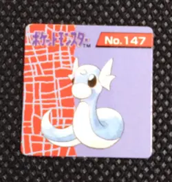 Dratini Pokemon Bros Card Mini Game Boy Anime Nintendo Japanese Japan No.147 - Image 1