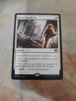 Final Showdown Outlaws Of Thunder Junction MTG NM - Image 1