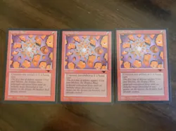 3x MTG - Artifact Blast - Antiquities - Light Play - Common - Image 1