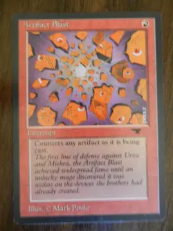 3x MTG - Artifact Blast - Antiquities - Light Play - Common - Image 4