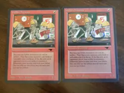 2x MTG - Goblin Artisans - Antiquities - Light Play - Uncommon - Image 1