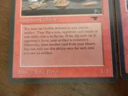 2x MTG - Goblin Artisans - Antiquities - Light Play - Uncommon - Image 3