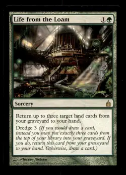 MTG Life from the Loam LP Light Play Ravnica: City of Guilds [56] - Image 1