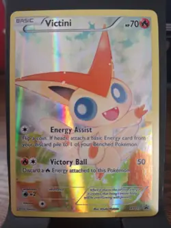 Victini XY117 XY Holo Rare Pokemon TCG 2016 MP - Image 1