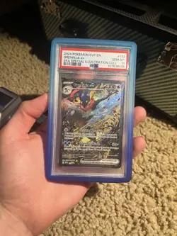 PSA 10 Pokemon Greninja EX SIR Black Star Promo #132 Scarlet & Violet - Image 1