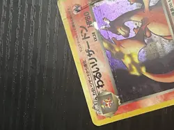 Pokemon TCG Dark Charizard Rocket Gang Holo (Japanese) Vintage WOTC 1999 HP - Image 8