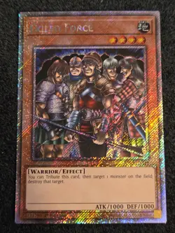 Yugioh! Exiled Force - RA03-EN119 - Platinum Secret Rare - 1st Edition Near Mint - Image 1