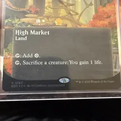 High Market - Galaxy Foil - Borderless - EOS - MTG - EN - NM - 0153 - Image 3