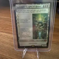 Summon: Knights of Round (Foil) MTG Final Fantasy NM Unplayed - Image 1
