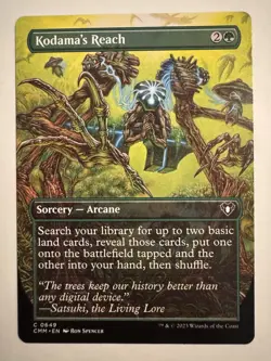 Kodama's Reach (Borderless) Commander Masters Regular CMM MTG Magic - Image 1