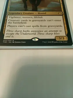 MTG Kunoros, Hound of Athreos Theros Beyond Death 222/254 Regular Rare - Image 2