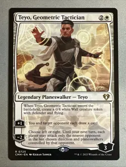 MTG / Teyo, Geometric Tactician / CMM / #0725 / Regular / Rare / NM - Image 1