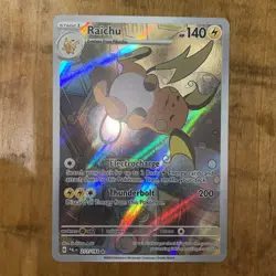 NM Raichu Pokemon TCG SV02: Paldea Evolved #211/193 Illustration Rare - Image 4