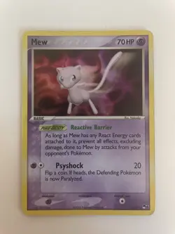 2006 Pokemon POP Series 4 Mew Holo #4/17 - Image 1