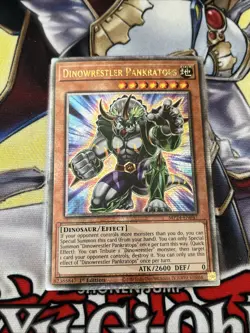 * DINOWRESTLER PANKRATOPS * QUARTER CENTURY SECRET RARE MP24-EN047 YUGIOH! LP - Image 1