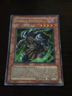 Yugioh Exodia Necross MC2-EN003 Master Collection Volume 2 Limited Edition HP - Image 1
