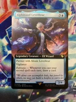 Alphinaud Leveilleur (Extended Art)Â (Foil) MTG Final Fantasy R 0140 - Near Mint - Image 1