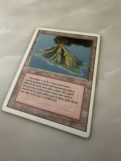 Volcanic Island Revised Edition Dual Land - Magic The Gathering MTG - MP - Image 2