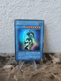 YuGiOh! TCG Black Luster Soldier SYE-024 1st Edition Ultra Rare Holo  - Image 2