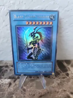 YuGiOh! TCG Black Luster Soldier SYE-024 1st Edition Ultra Rare Holo  - Image 3