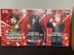 Union Arena Premium Card Set 3 Types - Image 1