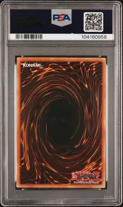 YuGiOh! Dark Magician - RA03-EN080 - Platinum Secret Rare - PSA Mint 9 - Image 2