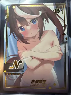 Tokai Teio Uma Musume Pretty Derby Genki Parade N 15 Anime Waifu Trading Card - Image 1