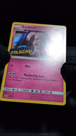 Snubbull - SM200 - Black Star Promo - Detective Pikachu Holo Card - Pokemon Card - Image 6