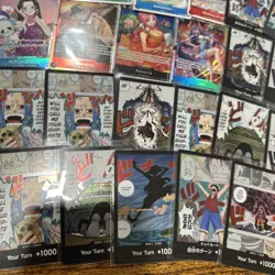 One Piece Card Lot! SR, DON!!, And Promos Lot Of 23 Cards. - Image 3