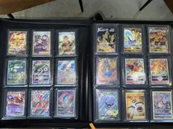 Pokémon Card 252 Card Toploader Binder Collection Lot - Full Alt Art SIR V VMAX - Image 1