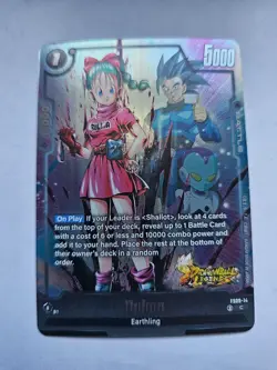 Bulma FS09-14  Dragon Ball Legends Card - Image 2