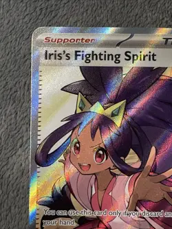Iris’s Fighting Spirit 180/159 Journey Together Double Rare NM+ Pokemon Card - Image 4