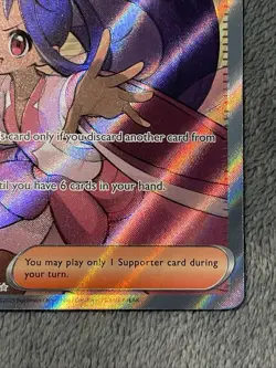 Iris’s Fighting Spirit 180/159 Journey Together Double Rare NM+ Pokemon Card - Image 5