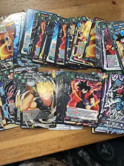 Dragon Ball Z CCG Game 100+ Card Lot With Holo/Foil Mystery Grab Bag - Image 1