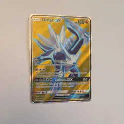 GEM Pokemon Dialga GX Full Art Holo Rare Card 146/156 Ultra Prism Pack Fresh - Image 3