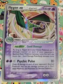 FLYGON EX  Pokemon Card  EX Dragon Frontiers 92/101 Ultra Rare Holo  EX/NM - Image 12