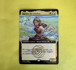 Magic The Gathering X Avatar Katara The Fearless 2025 SDCC Promo Card + Bundle - Image 1