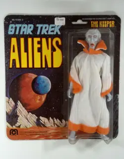 1x  RJ0751: Star Trek: Aliens: The Keeper (Brown Card): Mego Corp: 51203/2: 1975 - Image 2