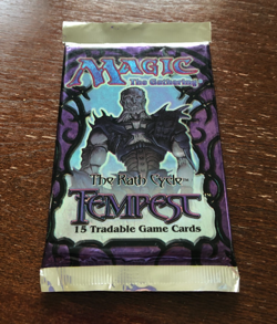 Magic The Gathering Tempest The Rath Cycle Trading Card Game Booster Pack - Image 3