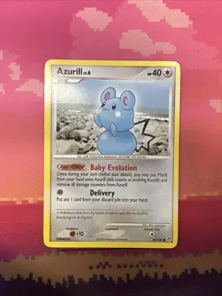 Pokemon Card Azurill Diamond & Pearl Common 69/130 Near Mint - Image 3