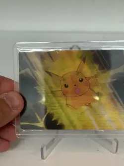 Pokémon Lenticular Pikachu Card Viz Video Pioneer PIKA-0018D 3D Promo LP - Image 1