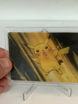 Pokémon Lenticular Pikachu Card Viz Video Pioneer PIKA-0018D 3D Promo LP - Image 2