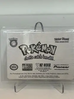 Pokémon Lenticular Pikachu Card Viz Video Pioneer PIKA-0018D 3D Promo LP - Image 8