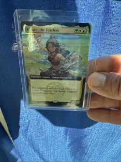 Magic The Gathering X Avatar Katara The Fearless 2025 SDCC Promo Card - Image 3