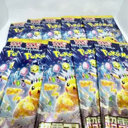 10X Packs Pokemon Card Super Electric Breaker SV8 Japanese Scarlet and Violet - Image 1