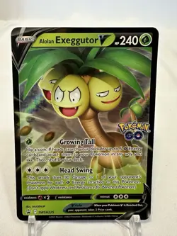 Alolan Exeggutor V SWSH225 SWSH: Sword & Shield Promo Cards Holo - Image 1
