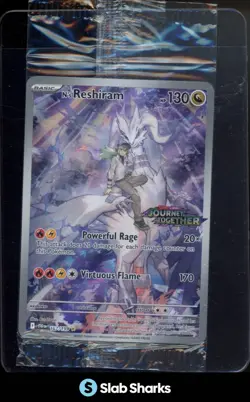 2025 POKEMON SV JOURNEY TOGETHER - JTG EN #167/159 N'S RESHIRAM PROMO CARDS - Image 1