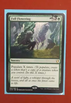 Full Flowering #32 (NM) Commander 2019 C19 Magic MTG - Image 1